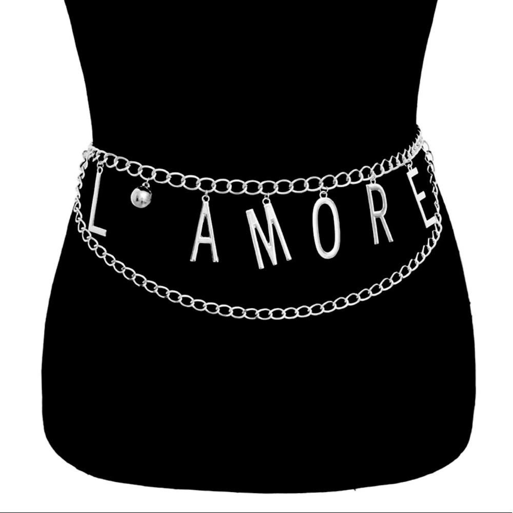Silver Waist Belt